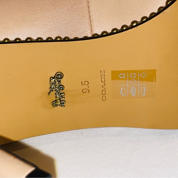 Coach Women's Tan Pumps - Picture 5 of 8
